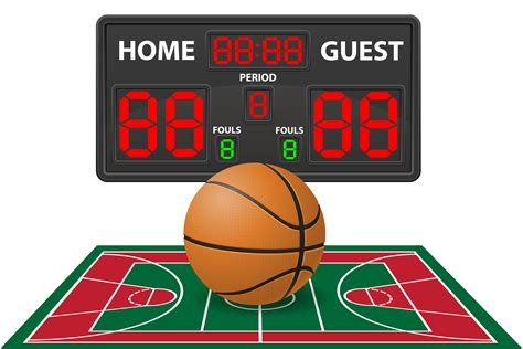 Basketball scoreboard online