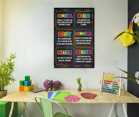 5MBOX Welcome to Computer Lab Sign Poster, 16x 24 India | Ubuy