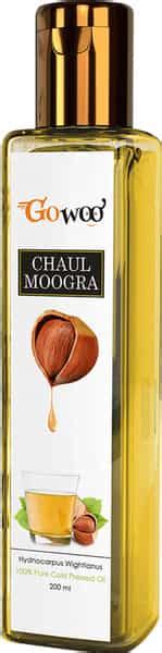Buy GO WOO 100% PURE CHAULMOOGRA CARRIER OIL FOR HAIR Online & Get Upto ...