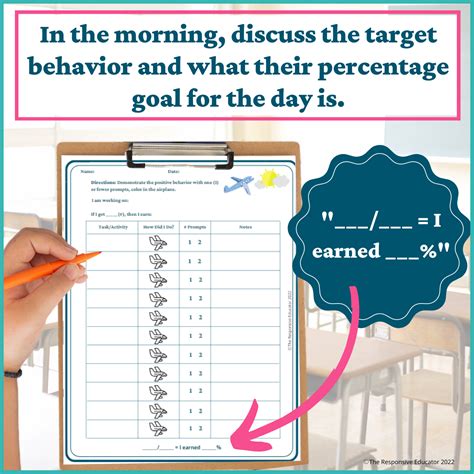 Point Sheet for Behavior- Football | Made By Teachers