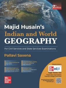 Indian and World Geography (English) for UPSC CSE 2025 by Majid Husain ...