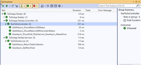 Web API Unit Test C 的图像结果
