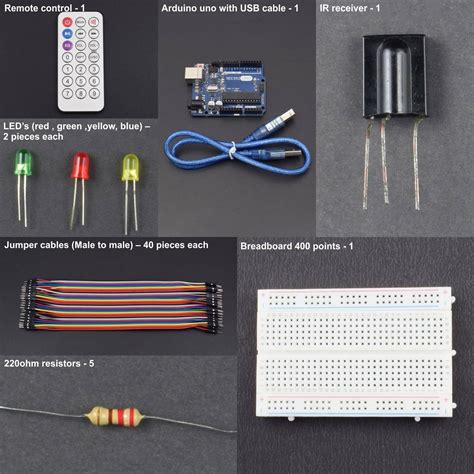 Control a led using infrared sensor and give command – REES52