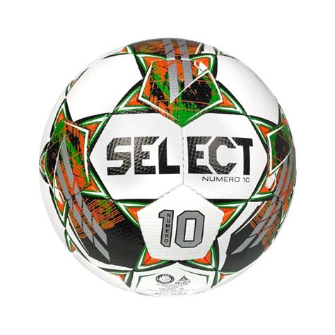 Select Numero 10 V22 Size-5 (White/Green) - Soccer Shop USA