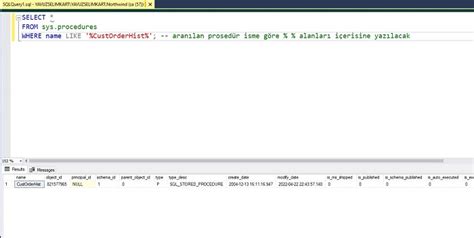 Image result for SQL Server Where Found Store Procedure