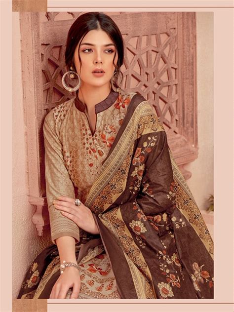 Ganesha Print 23 Pure Cotton Printed Dress Material