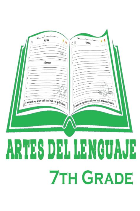 Buy Cuaderno de artes del lenguaje para el séptimo grado: Prácticas ...