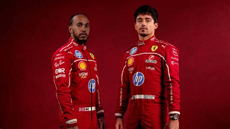 New team mates Lewis Hamilton and Charles Leclerc combine to reveal ...