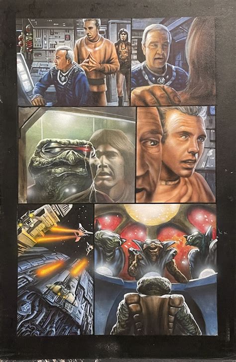 Realm Press Battlestar Galactica Season 3 Number 3 Page 18, in Kenneth ...