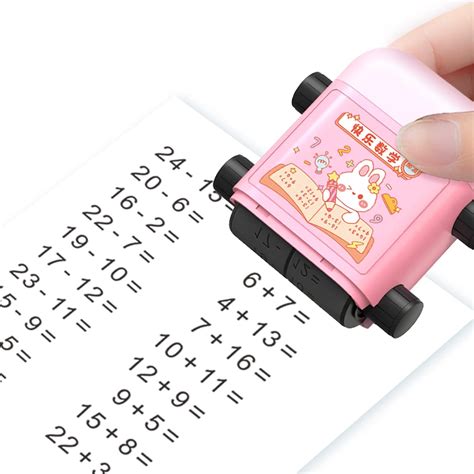 Teaching Stamps for Kids,2 in 1 Math Practice Stamps Within 100 ...