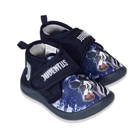 JUVENTUS BLUE CARPET SLIPPERS - KIDS