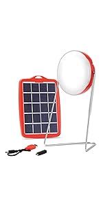 d.light S500 Solar Rechargeable LED Light Set with Panel - Pack of 1 ...