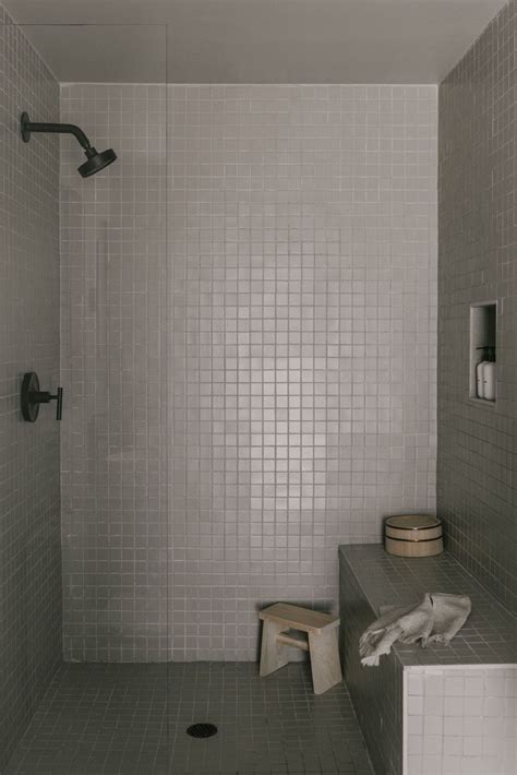 Pumice 2x2 Mosaic Tile Shower | Ванная стиль, Дизайн ванной, Дизайн