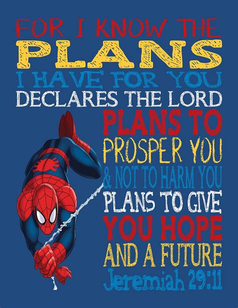 Buy Superhero Christian Nursery Set of 4 Unframed Prints - Captain ...