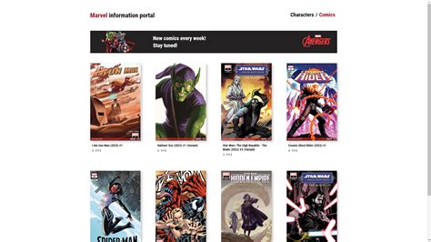Marvel API Java REST API Database 的图像结果