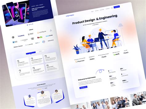 Landing Page Project 的图像结果