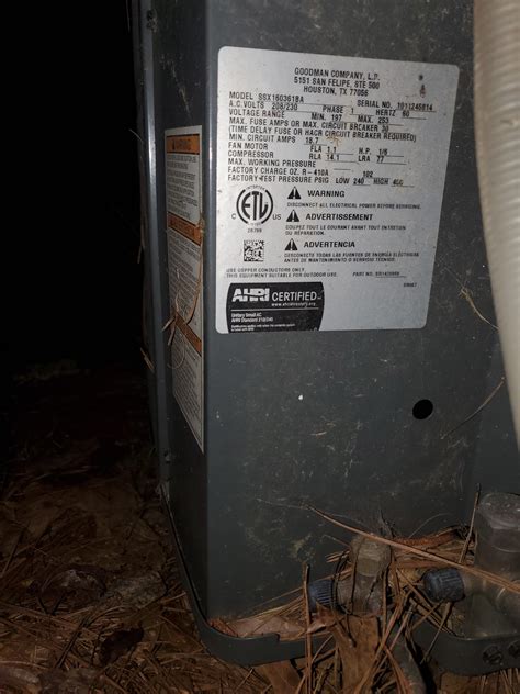 Goodman AC Unit Will Not Turn On 的图像结果