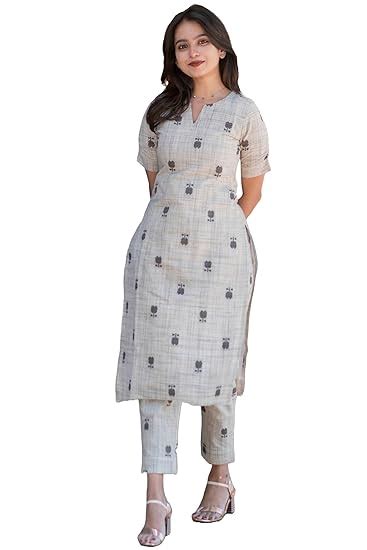 Buy ANNI DESIGNER Women's Rayon Viscose Straight Printed Kurta with ...