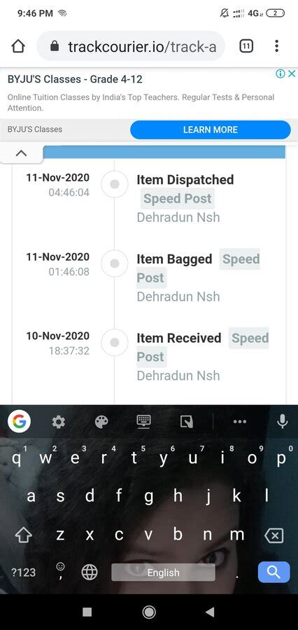 [Resolved] India Post — registered post tracking not updating