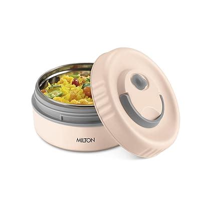 Buy MILTON Snack Box Small I Inner Steel, PU Insulated 350 ml I Leak ...