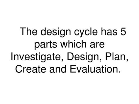 Design Cycle 的图像结果