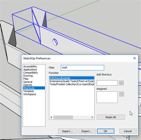 Explode SketchUp 的图像结果
