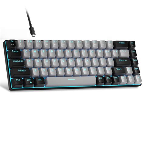 Magegee Portable 60 Mechanical Gaming Keyboard Mk Box Led Backlit ...