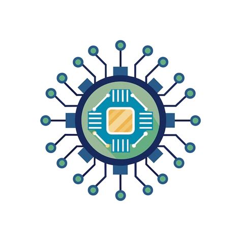 Logo design for technology company vector illustration | Premium Vector