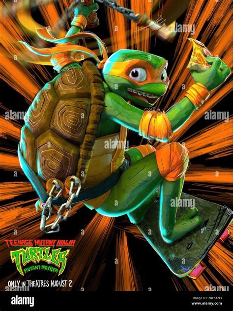 TEENAGE MUTANT NINJA TURTLES: MUTANT MAYHEM, Michelangelo (voice ...