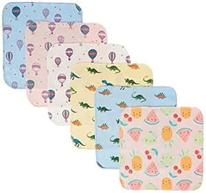 Buy Amazon Brand - Solimo Baby Wash Cloths, Pack of 6 Online at Low ...