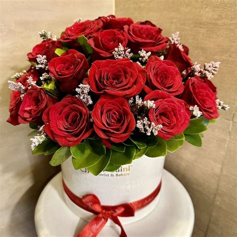 Red Roses Box - DP Saini Florist & Baker's