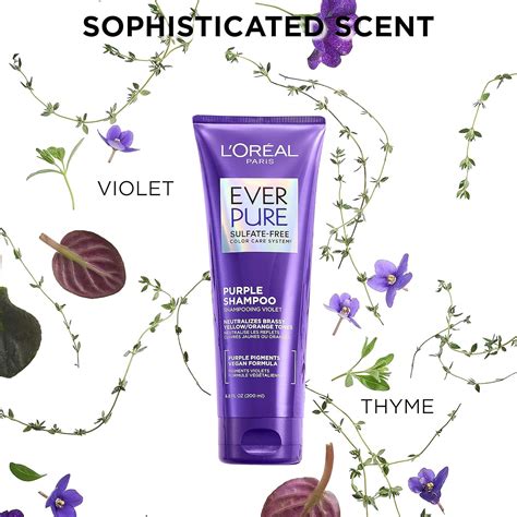 L'Oreal Paris EverPure Purple Shampoo: Banish Brass and Keep Your ...