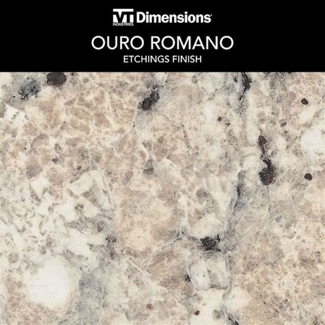 VT Dimensions Formica 4-ft x 25.5-in x 3.75-in Ouro Romano- Etchings ...