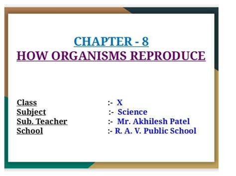 Image result for How Do Organisms Reproduce Class 10 Explanation