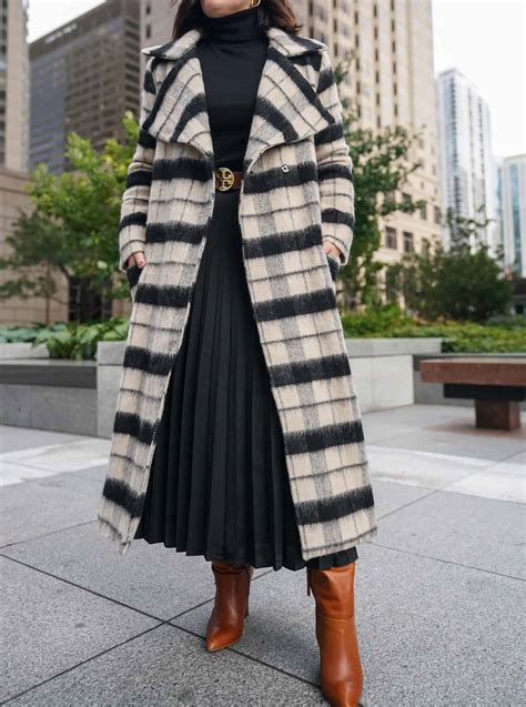 40 Women's Plaid Coats You'll Love This Season (+ Outfit Tips!) - A ...