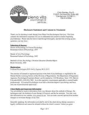 18 Printable consent form psychology Templates - Fillable Samples in ...