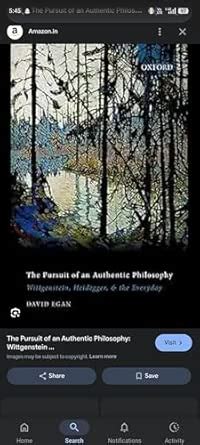 Buy The Pursuit of an Authentic Philosophy: Wittgenstein, Heidegger ...