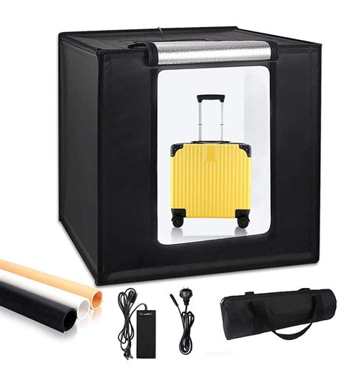 HIFFIN® 832"/80CM Photo Studio Light Box Shooting Tent, Adjustable 126