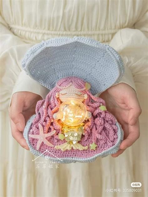 Image result for Free Mermaid Crochet Shell Pattern