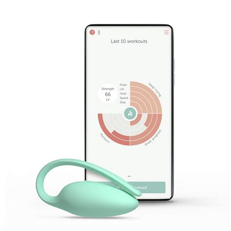 Elvie Trainer, App-Controlled, Women's Smart Kegel Pelvic Floor ...