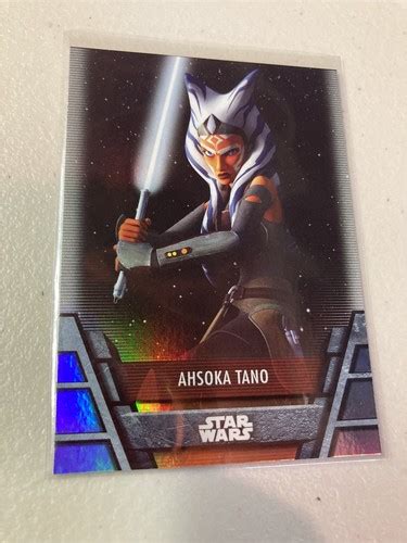 Buy Star Wars Holocron 2020 Foil Base Card PX-7 Ahsoka Tano Online at ...