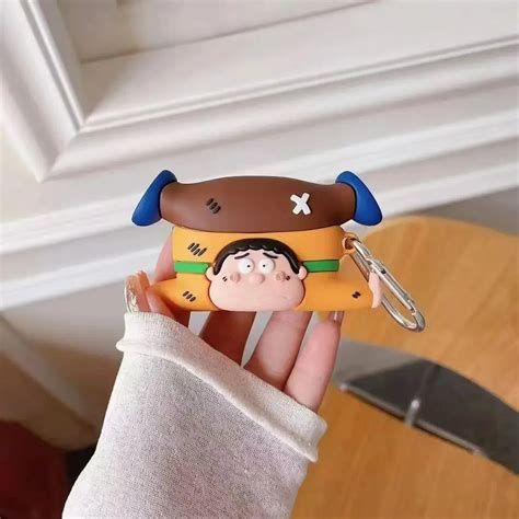 Buy Doraemon - Takeshi Gian - Airpods Cover for Apple AirPods - Premium ...