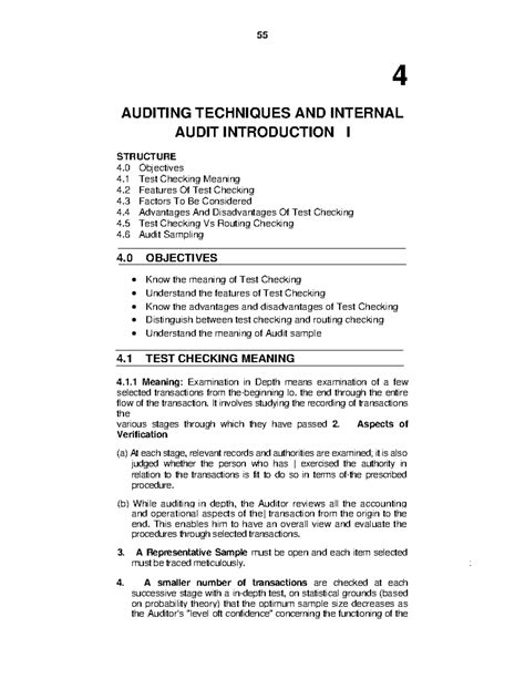 Image result for Auditing Routine Checking Internal Check and Test Checking