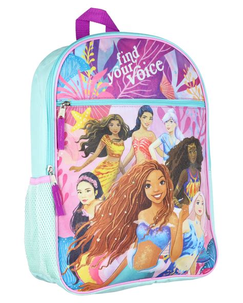 The Little Mermaid Movie 16" Backpack | Find Your Voice Ariel Shimmer ...