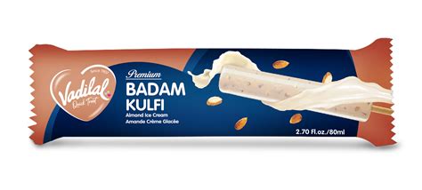 Badam Kulfi – Vadilal Quick Treat