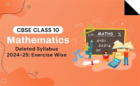 Deleted Syllabus of Class 10 Maths 2024-25