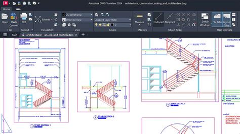 Using DWG TrueView Tutorial 的图像结果