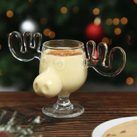 Unique Cocktail Glass - Reindeer Inspired | Glasscias | Moose mug ...