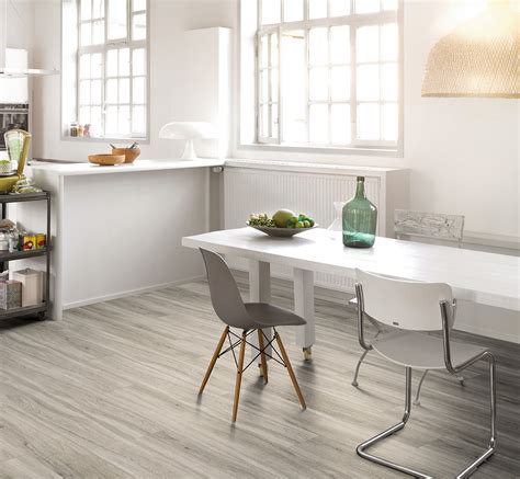 Parador Vinyl Basic 30 Oak Pastel-Grey Wide Plank Vinyl Flooring (1513441)