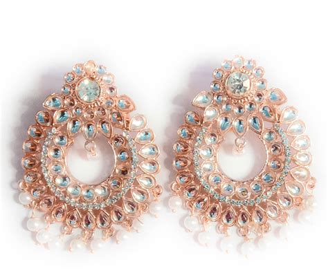 Buy MSB Accessories Traditional Kundan with Pearl set Earing at Amazon.in